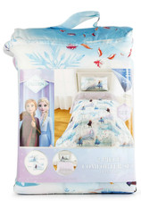 Disney Frozen "Frost" Kids 2pc Reversible Twin/Full Comforter Set-W152185539091