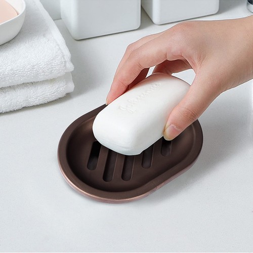 2 Pcs Soap Dish for Shower, Double Layer Draining Soap Box with Drip Tray, Pl... - Picture 6 of 7