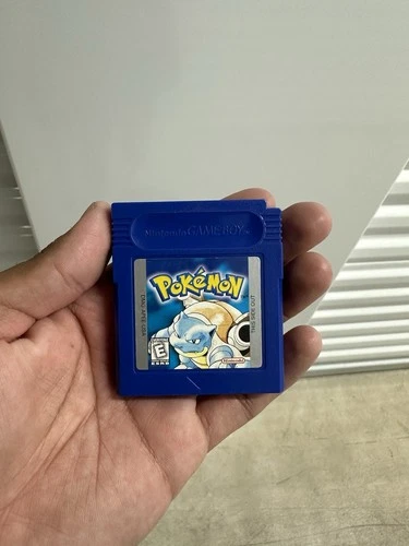 Pokémon Blue Gameboy Game  Authentic (Old Battery, Tested, Saves)