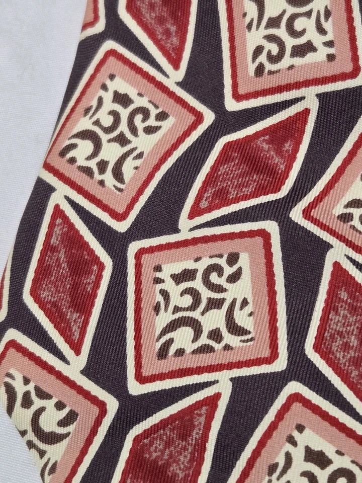 Corbata vintage Hugo Boss 100 % seda ¡Hecha en Italia! Foto 4 de 4