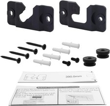 1 Pair of Black Wall Mount Bracket AH96-03064A for 'Black' " or "Black
