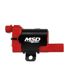 MSD 8263 Ignition Coil Blaster LS Series, Red, Individual