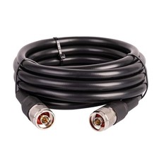 25ft KMR400 Coax Extension Cable N Male to N Male Connector 50 Ohm Low Loss...
