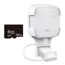 256GB MicroSD Card Wall Mount for Blink Sync Module XR - Space-Saving Security