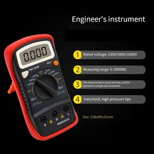 Megohm Messger?t BM500A mit schneller elektronischer Boost-Technologie f��r sof