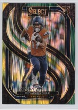 2024 Panini Select Premier Level Green & Yellow Shock Prizm Devaughn Vele 3c2