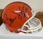 Bernie Kosar Signed Cleveland Browns Mini Helmet with COA and Ticket