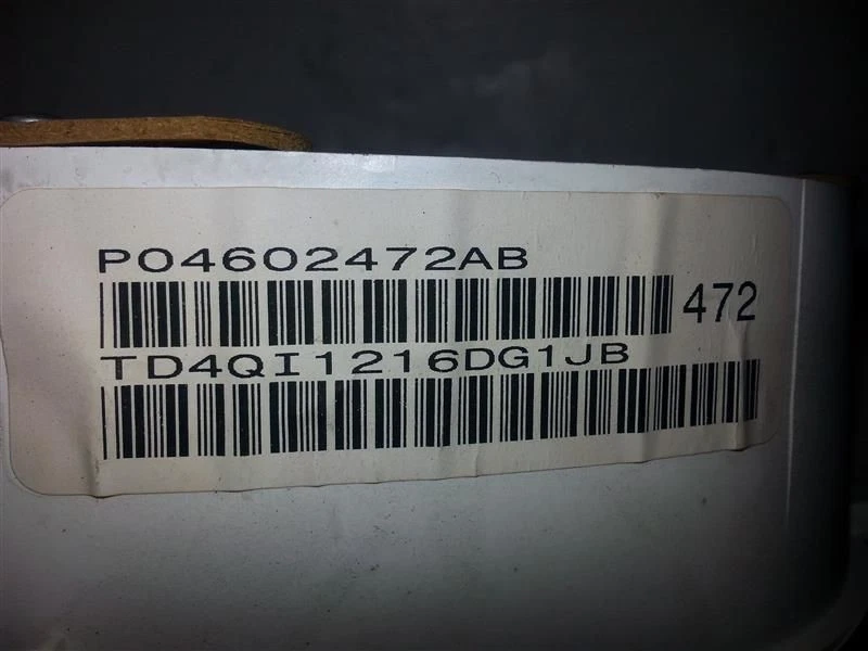 Speedometer Instrument Cluster 4602472AB Fits 04-06 CHRYSLER SEBRING O103-84056 - Image 3 of 3