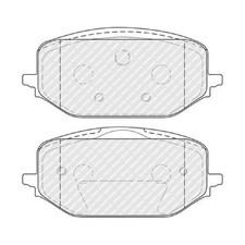 Satz Bremsbeläge Bremsklötze vorne für Peugeot 3008 MR 2 MC 3 KA 308 FB | 238