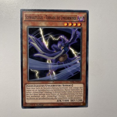 YU-GI-OH Schwarzflügel Tornado die Umkehrwinde Common TDIL-DE012 LP 1st