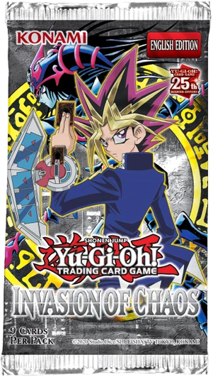 Yu-Gi-Oh! TCG Invasion of Chaos Sealed Collectible Card Game Packs
