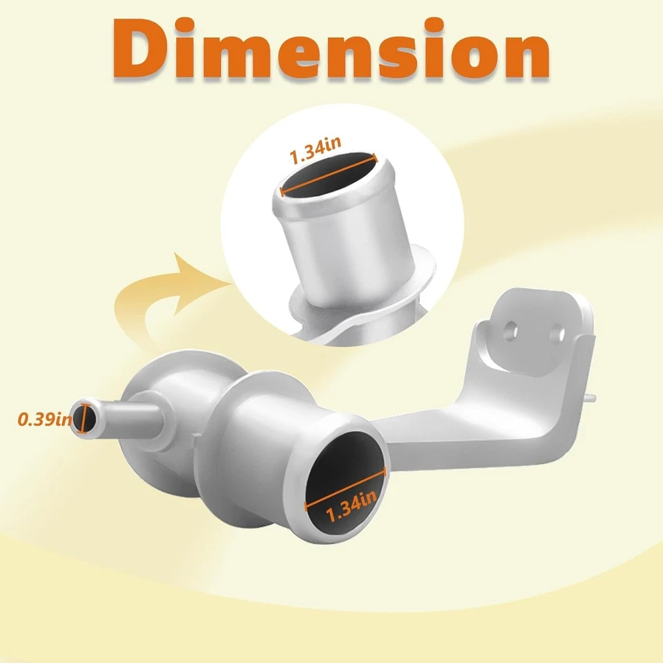 Tubo de refrigerante para Toyota Corolla 2009-2017 Toyota Matrix 2009-2014 - Изображение 2 из 4