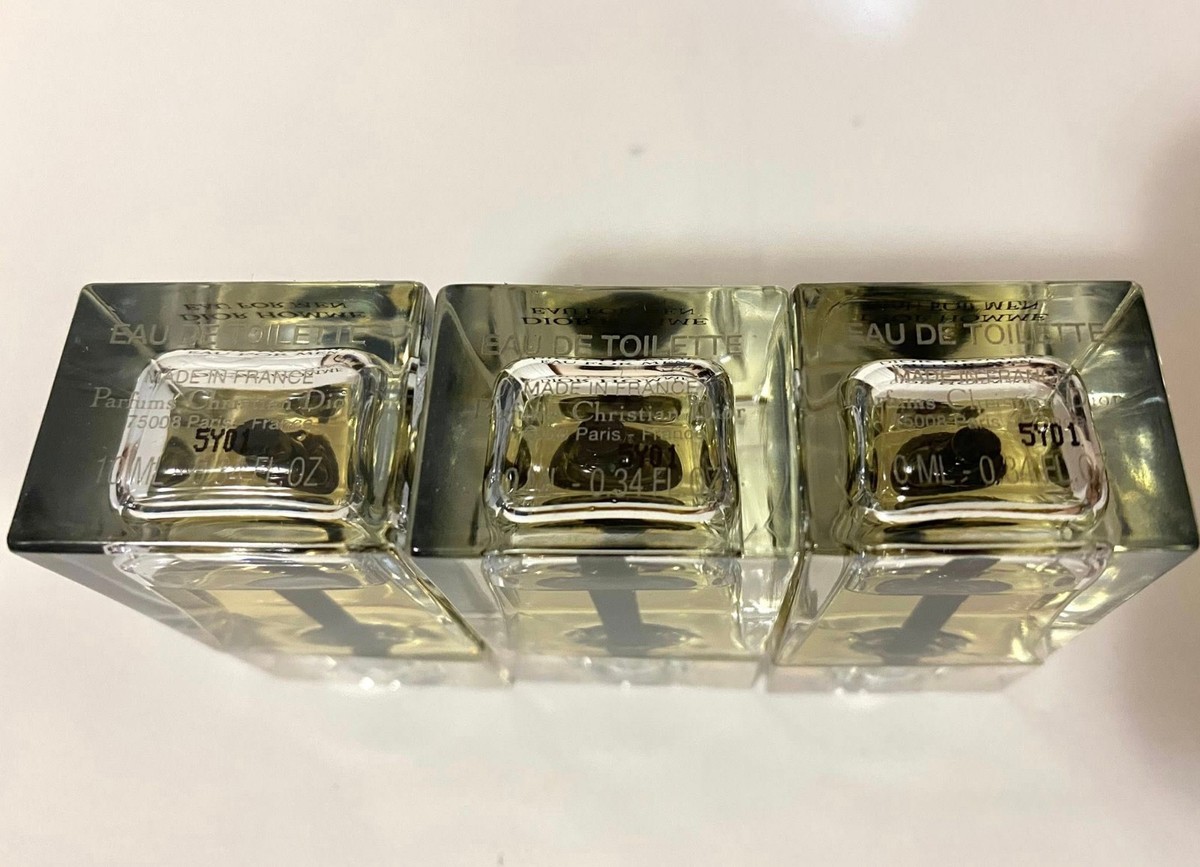 RARE, VINTAGE NEW, UNUSED Dior Homme For Men Eau de Toilette 10 ml