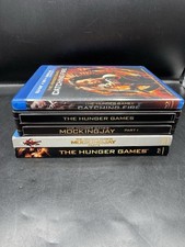 The Hunger Games: Collection Lot of 4 Blu-Ray, Catching Fire, Mockingjay 1, 2