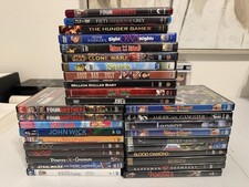 Lot of Assorted Pre Owned DVDs 31 PCS 