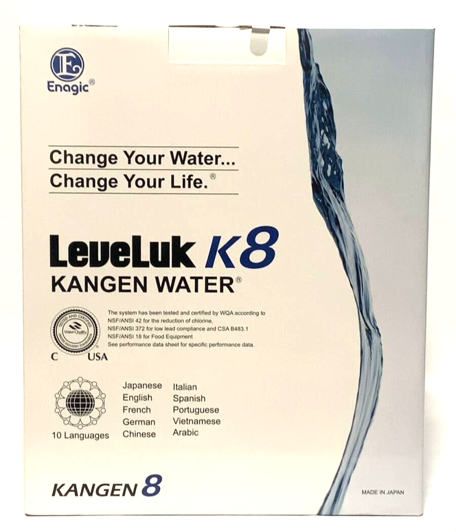Kangen Enagic Leveluk K8 Water Filter Machine for sale