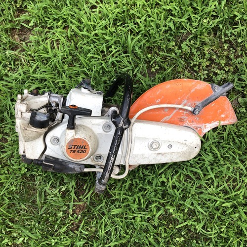 Stihl ts420 cut off saw concrete gas demolition parts saw STIHL TS420 germany