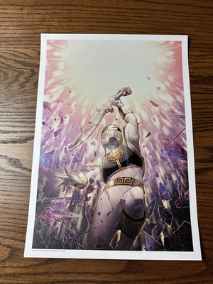 #ad Jamal Campbell Power Ranger Pearlescent Edition LE Poster Art Print 12 x 16 $69.99