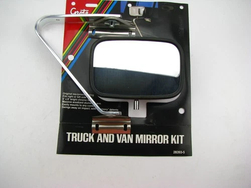 Grote 28393-5 Non-Heated Truck And Van Mirror Kit 5" X 8" CHROME