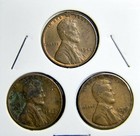 1942-P 1942-D 1942-S  Lincoln Wheat Copper Penny Cent - 3 Coin Set [USP-276] — photo 1