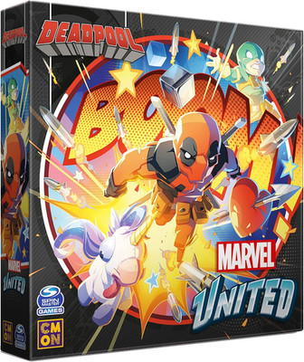 Marvel United Deadpool Expansion | Tabletop Miniatures Game | Strategy Game | Co