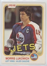 1981-82 O-Pee-Chee Morris Lukowich #370 0a4