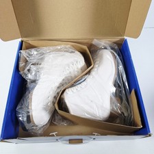 Riedell Horizon White Ice Skates Size 9 Medium width Brand New In Box