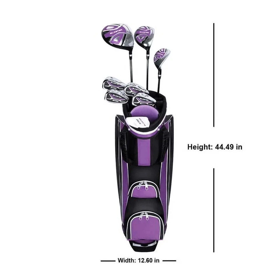 Conjunto completo de taco de golfe Nitro, feminino, 13 peças, destro - Imagem 2 de 4