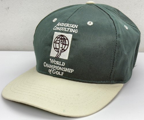 RARE BlackWolf Run World Championship of Golf StrapBack Hat La Mode + Tag Green - Picture 3 of 20
