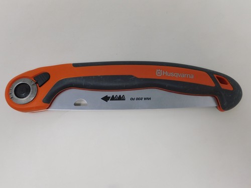 USED HUSQVARNA 200 FO adjustable folding pruning saw orange sharp