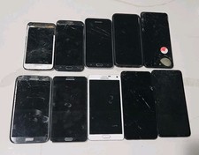 Lot of 10 Samsung Smartphones - Galaxy - For Parts Scrap