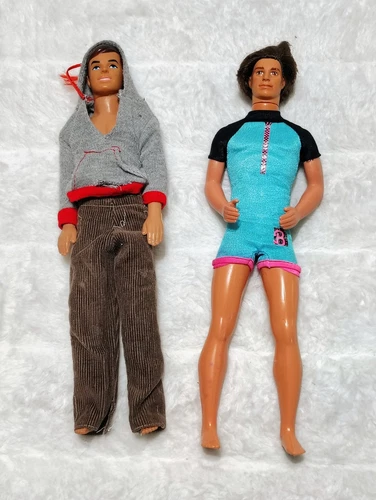 MATTEL Lot of 2 Ken + Mens Doll Vintage c.1968