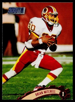 1997 Stadium Club #107 Brian Mitchell
