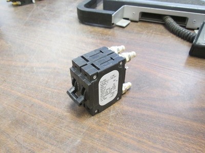 Airpax DC Circuit Breaker LMLHPK11-1RLS4-30406-3 100A 80VDC 2P Used