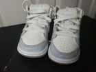 Nike Air Jordan 1 Mid SE "Glitter Swoosh" Toddler Shoes Size 4C — photo 3
