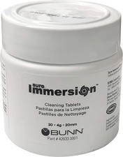 Tablet, Cleaning 1 Jar Sure Immersion