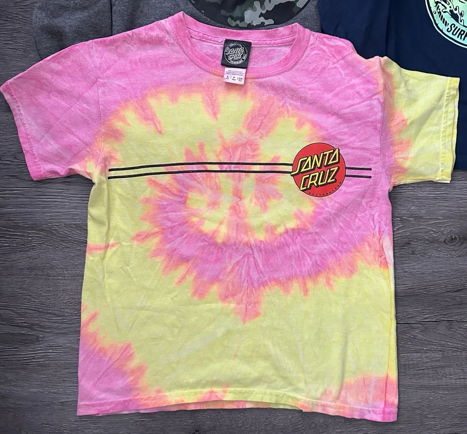 Camiseta Sudadera Niños Pequeña XS 7/8 Sk8tr Santa Cruz Hurley K1 Vans Lote De 5 Foto 4 de 4