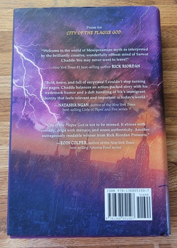 Rick Riordan Presents City of the Plague God (the Adventures of Sik Aziz Book 1) - Picture 2 of 5