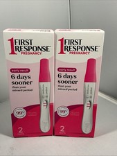 First Response Pregnancy Test Kit 2Ct Early Detection Pregnancy Test Lot Of 2