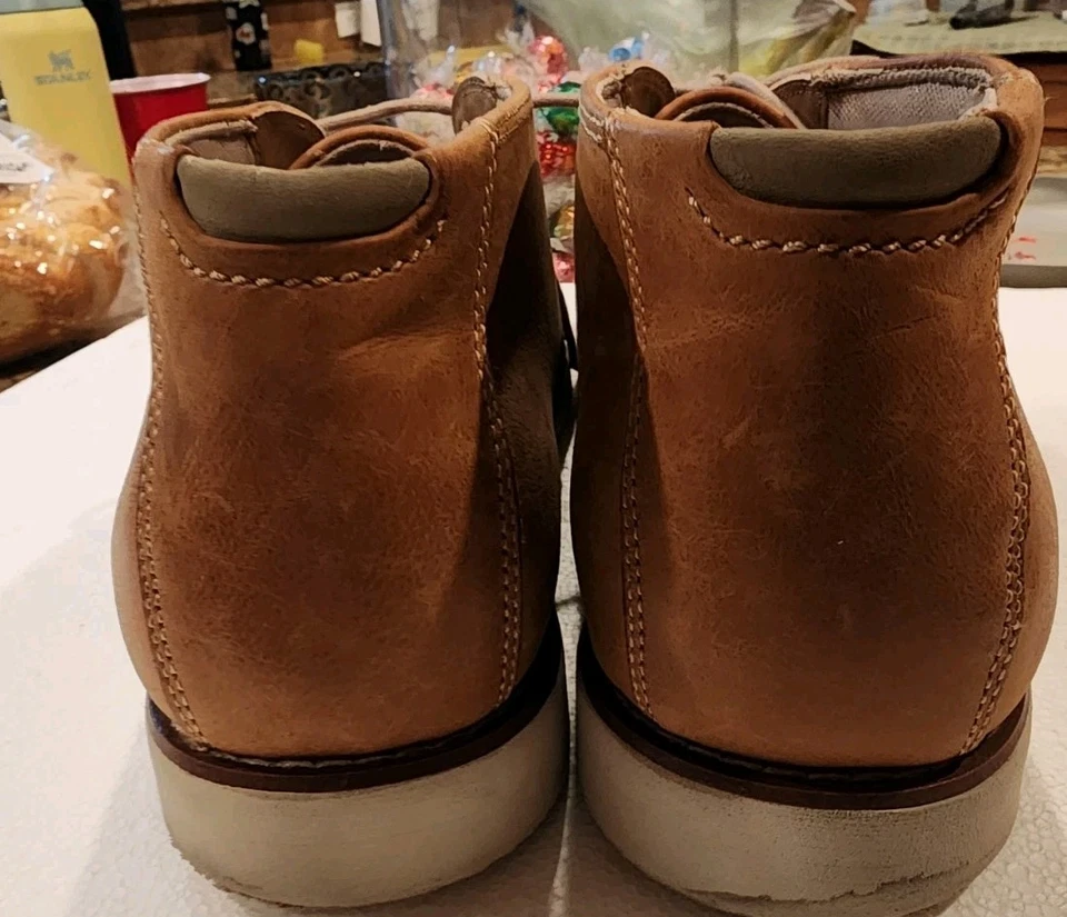 Botas marrón Chaps para hombre, talla 9,5, botas al tobillo Chukka Foto 2 de 4