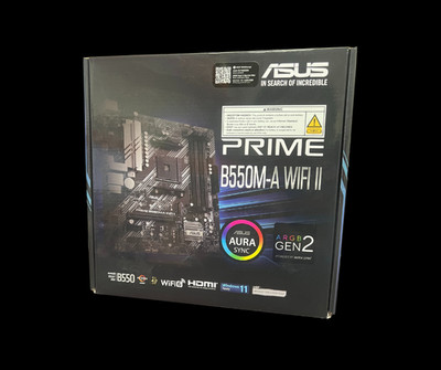 ASUS Prime B550M A WiFi II Motherboard AMD AM4 PCIe 4.0 WiFi 6 for Ryzen