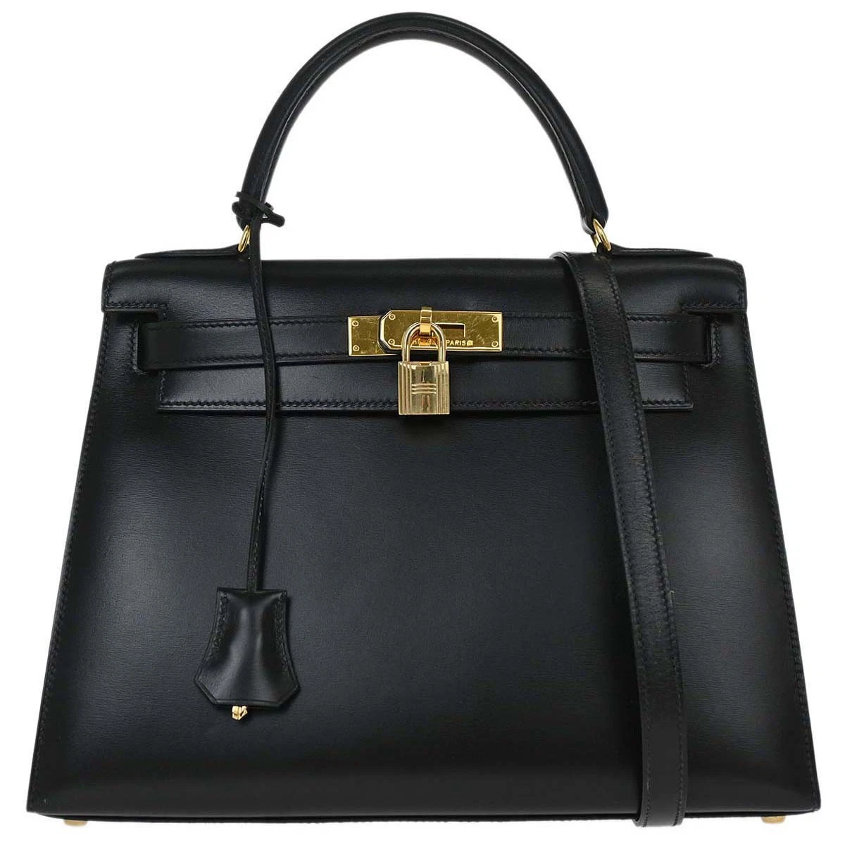 HERMES 空き箱　ケリー28 HERMÈS Kelly Box Leather Exterior Bags & Handbags for Women for