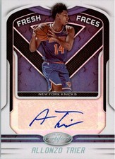 2019-20 Certified Fresh Faces Signatures #6 Allonzo Trier Auto - BSK