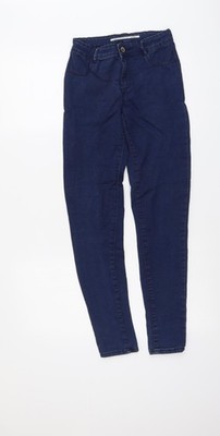 Skinny-Damenjeans UK Größe 8 Zara Regular Fit