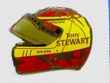 INDY CAR CART RACING HAT PIN LAPEL PIN - TONY STEWART  1"