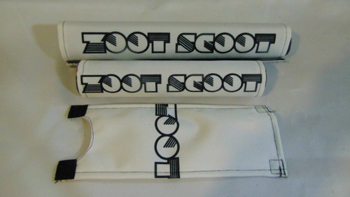 G T PADSET frame handlebars bar Stem bmx zoot scoot white and black padset - Picture 3 of 5