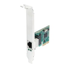 PCIe RJ-45 Gigabit Network Card Adapter Ethernet Port 1000Mbps High Speed Green