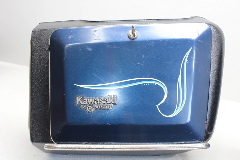 81-83 KAWASAKI KZ1100A EJE LATERAL CARGA EQUIPAJE ALFORJAS BOLSAS CON LLAVE!! Foto 2 de 4