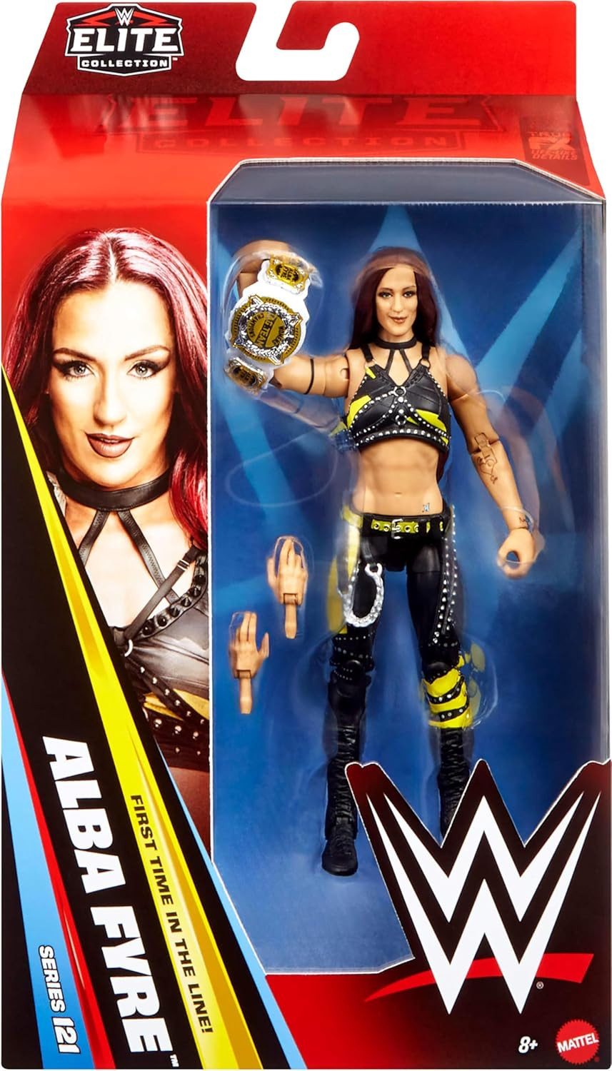 Elite Action Figure & Accessories, Series #121 Set, 6-Inch Collectible Alba Fyre
