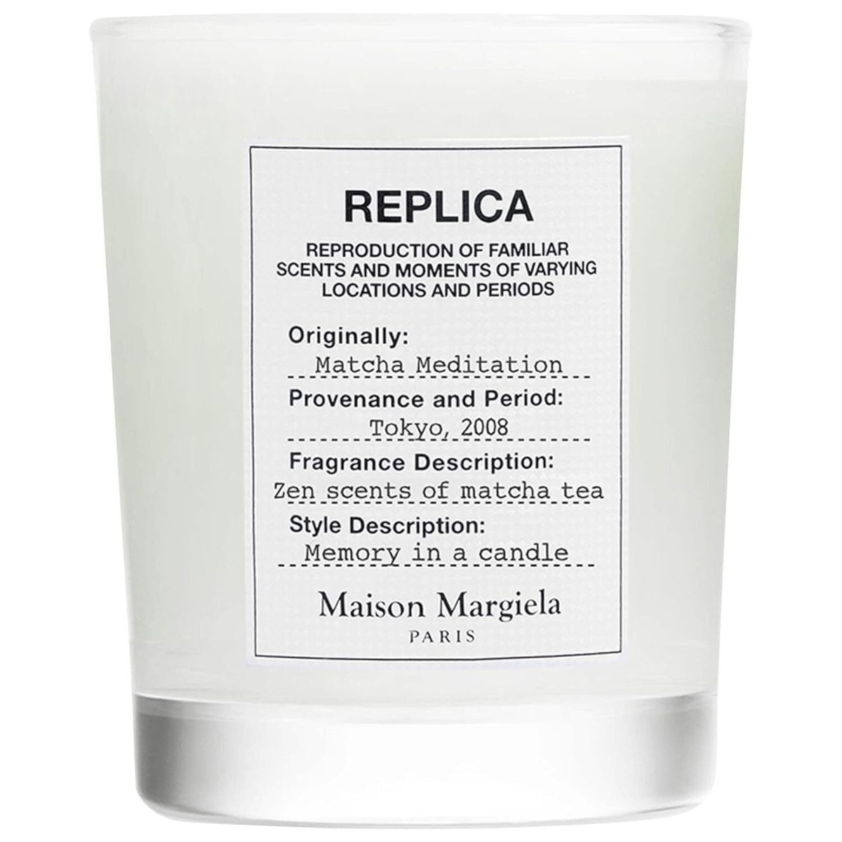 Maison Margiela Replica Matcha Meditation Scented Candle 165 g 5.8